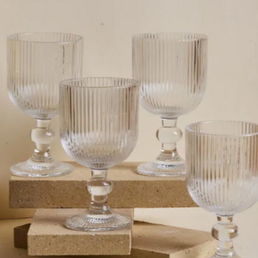 Clara Rippled Goblet