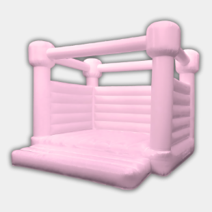 pink bouncy castle