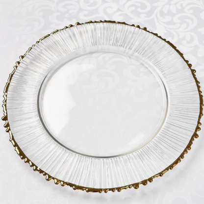 Missy - Glass Charger Plate