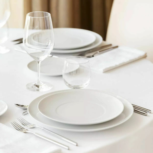 Classic Round Porcelain Dinner Plate