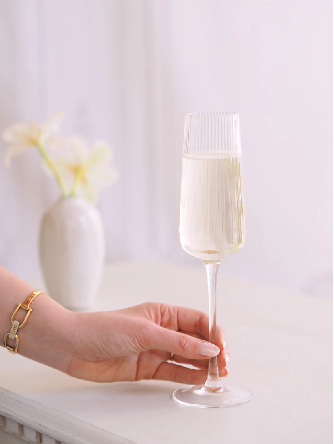 nova champagne glass flutes