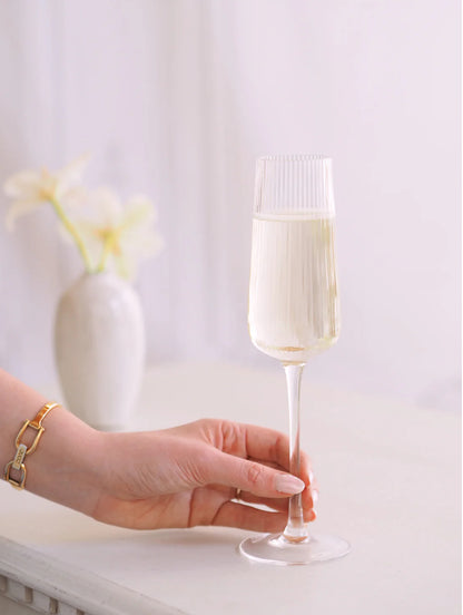 Nova Champagne Glass Flutes