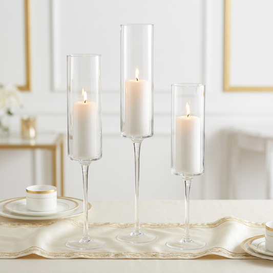 Glass Candle Holder (16” 20” & 24”)