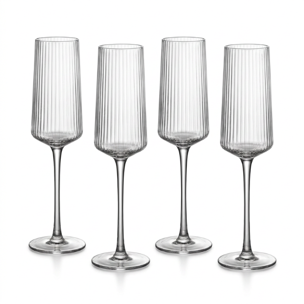 nova champagne glass flutes