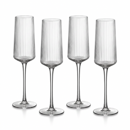 Nova Champagne Glass Flutes