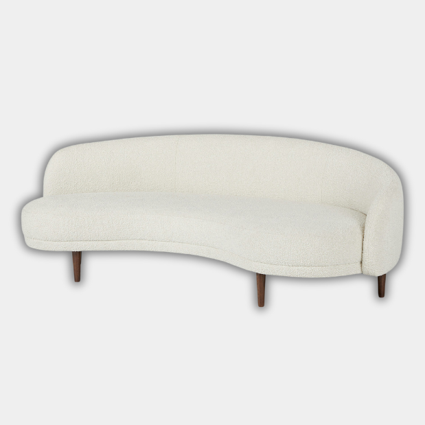 the queen curved sofa