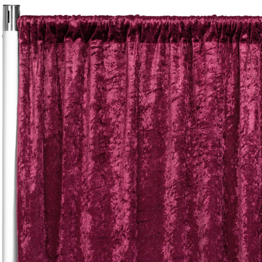Velvet Drape – Burgundy