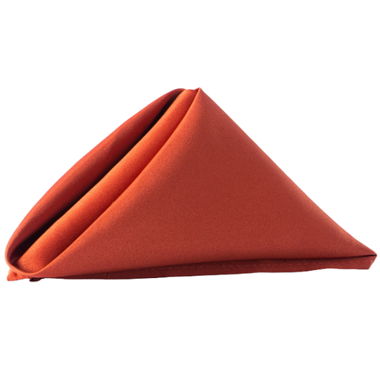 Satin Napkin – Terracotta
