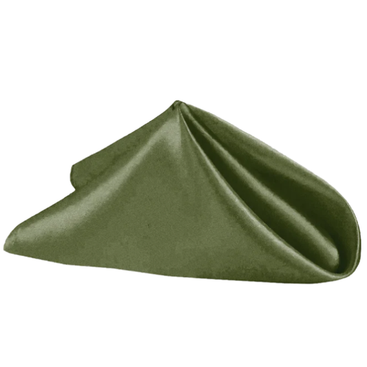Satin Napkin – Willow Green