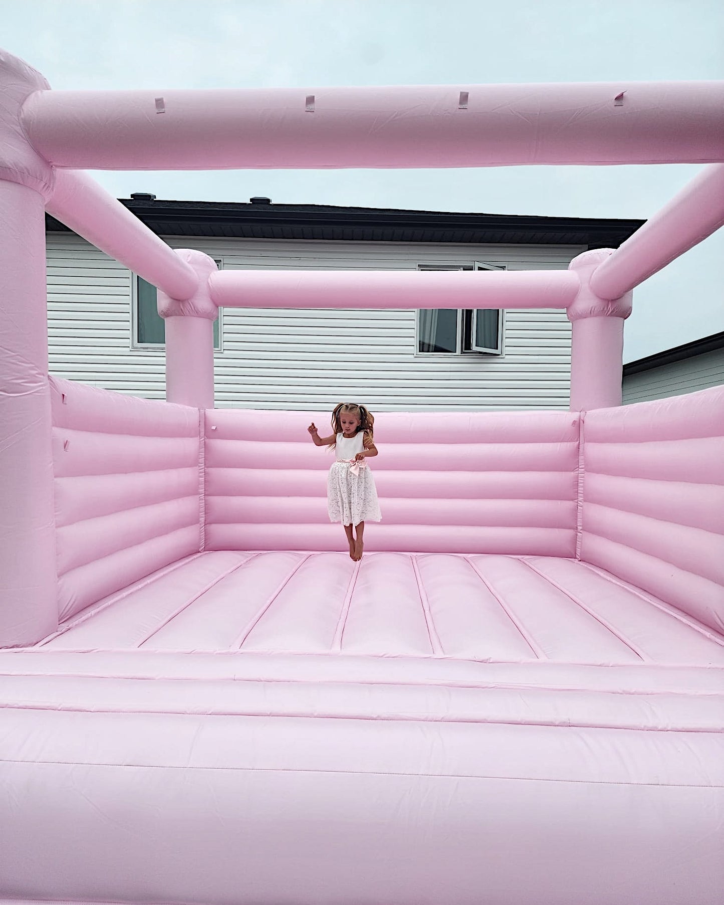 pink bouncy castle